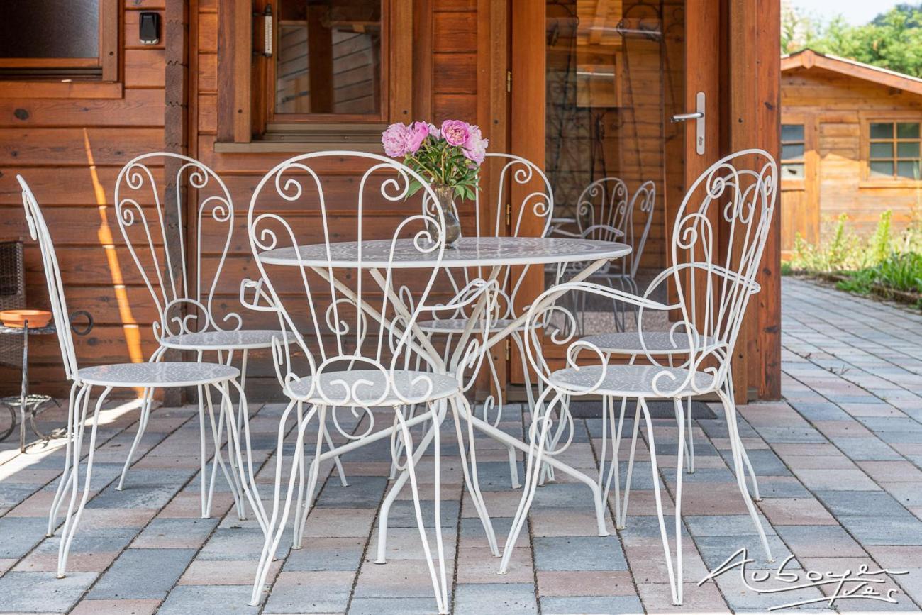 Le Ménil Chalet La Calougeotte, Jardin, Spa Et Sauna Prives מראה חיצוני תמונה